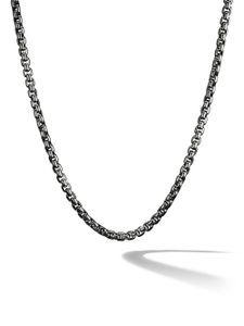 David Yurman collier chaîne en argent sterling - Noir