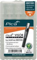 Pica Vullingenset | 4x wit | watervast | Pica Visor perm. reservestiften 991/52 | 4 stiften / set | 1 stuk - 991/52 991/52