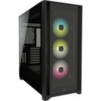 Corsair iCUE 5000X RGB Midi-tower PC-behuizing Zwart