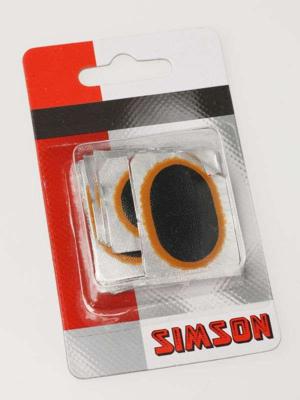 Simson Binnenbandpleisters Ovaal 22 tm 35mm (8 stuks)
