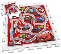 Disney vloerpuzzel Cars junior rood/wit 9 delig - thumbnail