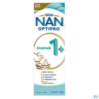 Nan Optipro Groeimelk 1+ Baby 1+ Jaar 1L