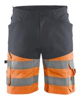 Blåkläder Short met stretch High-Vis 15411811/ | Medium Grijs/ High Vis Oranje | Maat 58 - 7330509748336