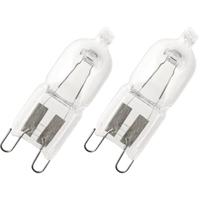 OSRAM HOMELIGHTING Eco-halogeenlamp Energielabel: G (A - G) G9 43 mm 230 V 20 W Warmwit Stiftfitting Dimbaar 2 stuk(s)