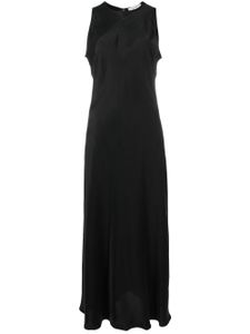 Asceno robe-nuisette Valencia en soie - Noir