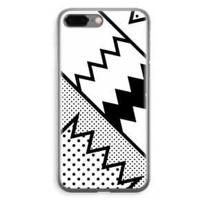 Pop Art #5: iPhone 8 Plus Transparant Hoesje