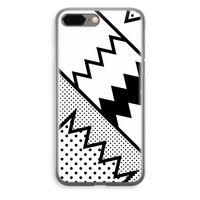 Pop Art #5: iPhone 8 Plus Transparant Hoesje