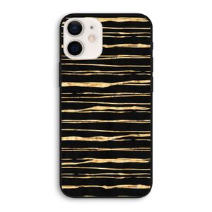Gouden strepen: iPhone 12 Biologisch afbreekbaar hoesje