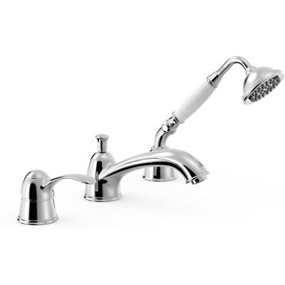 Badrand kraan Tres Clasic | Inbouw | Mengkraan | 2-weg | Vintage | Chroom