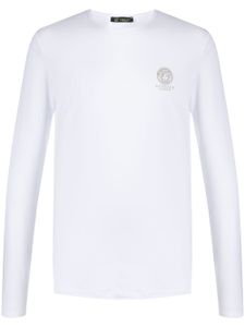 Versace t-shirt Medusa Head à manches longues - Blanc