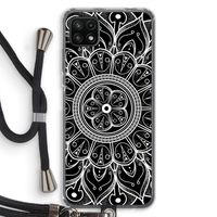 Roses Are Red: Samsung Galaxy A22 5G Transparant Hoesje met koord