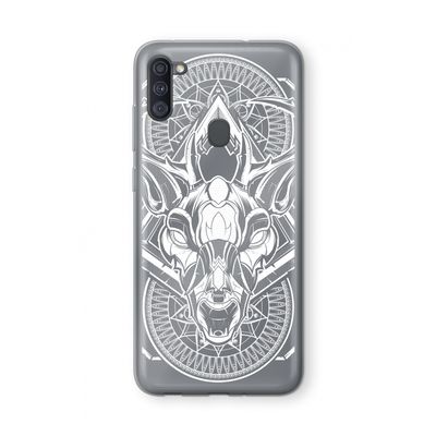 Oh Deer: Samsung Galaxy A11 Transparant Hoesje