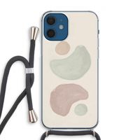 Geo #10: iPhone 12 Transparant Hoesje met koord