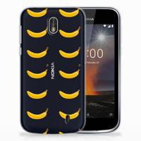 Nokia 1 | Siliconen Case | Banana