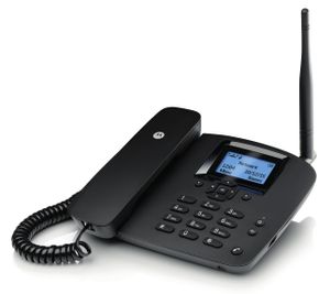 Motorola FW200L DECT-telefoon Nummerherkenning Zwart