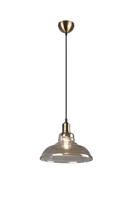 Trio Glazen hanglampAldo Ø 28cm oud koper - R30731004