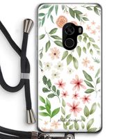 Botanical sweet flower heaven: Xiaomi Mi Mix 2 Transparant Hoesje met koord