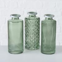 Boltze Home Vaas adore glas h13cm groen