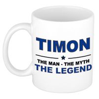 Timon The man, The myth the legend cadeau koffie mok / thee beker 300 ml