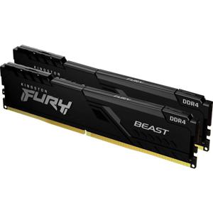 Kingston FURY Beast Werkgeheugenset voor PC DDR4 8 GB 2 x 4 GB 2666 MHz 288-pins DIMM CL16 KF426C16BBK2/8