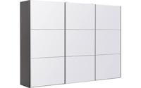 Goossens Kledingkast Easy Storage Sdk, 303 cm breed, 220 cm hoog, 3x 3 paneel glas schuifdeuren