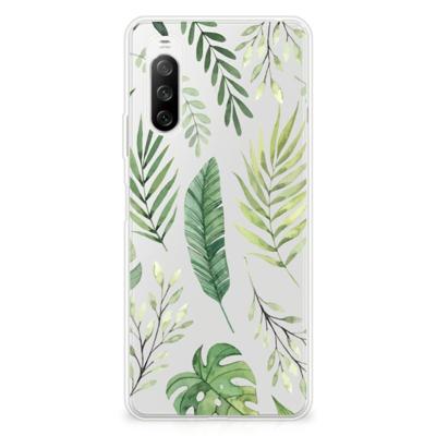 Sony Xperia 10 III | TPU Case | Leaves