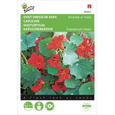 Tropaeolum, Oost-Indische kers Empress of India