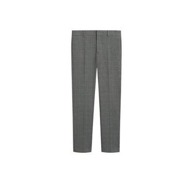 Mango Man geruite skinny pantalon grijs Mango Man geruite skinny pantalon grijs