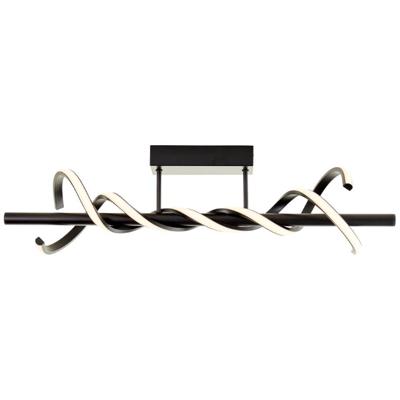 Brilliant Zwarte design plafondlampAmalie S - G99816/06