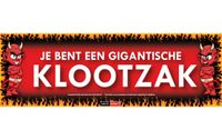 Sticky Devil Je bent een gigantische klootzak