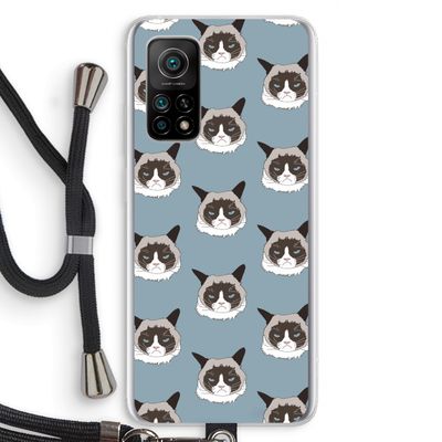 It's a Purrr Case: Xiaomi Mi 10T 5G Transparant Hoesje met koord