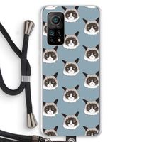 It's a Purrr Case: Xiaomi Mi 10T 5G Transparant Hoesje met koord