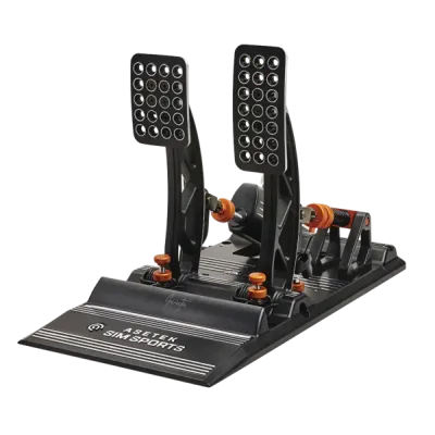 Asetek SimSports Invicta™ Sim Racing Pedals Brake and Throttle - Hydraulic System