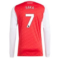 adidas Arsenal Saka 7 Thuisshirt Lange Mouwen 2025-2026