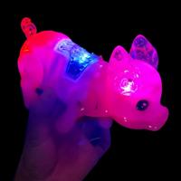 Cute LED Luminous Music Electronic Pet Children Educational Toys Random Color