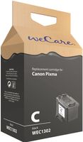 Wecare WEC1302 inktcartridge 1 stuk(s) Zwart - thumbnail