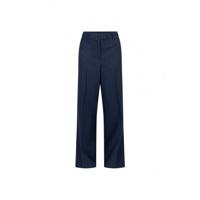 Jansen Amsterdam - Dark Blue | Dames | Broek | Dark Blue | 46 | regular | Kamst mode