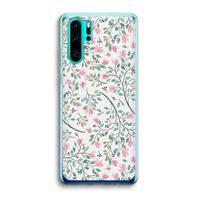 Sierlijke bloemen: Huawei P30 Pro Transparant Hoesje