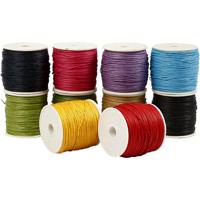 Creativ Company Katoenkoord, dikte 1 mm, sterke kleuren, 10x50 m/ 1 doos