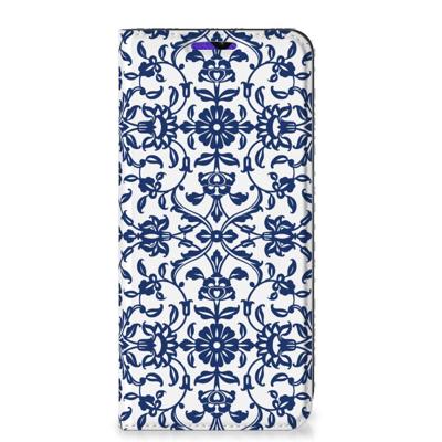 Samsung Galaxy A13 (5G) | Samsung Galaxy A04s Smart Cover Flower Blue