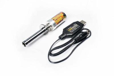 Koswork glow starter 2600mah met USB lader