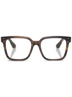 Oliver Peoples lunettes de vue à monture carrée - Marron