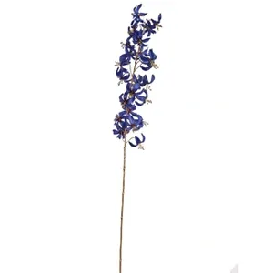 Stamlelie l105cm blauw