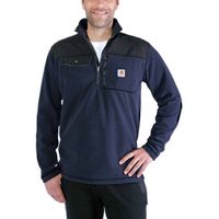 Carhartt Fallon Half-Zip Sweatshirt Navy Vest Heren - thumbnail