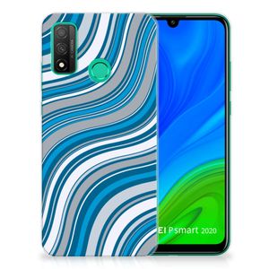 Huawei P Smart 2020 TPU bumper Waves Blue