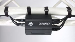 American DJ D4 Branch RM 4-weg DMX Data Splitter