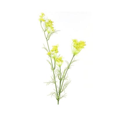 Kunstbloem Daucus Carota geel