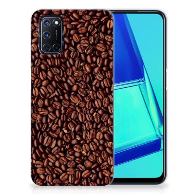 OPPO A52 | A72 | Siliconen Case | Koffiebonen
