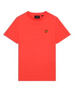 Lyle & Scott T-shirt plain - X312 Radical koraal