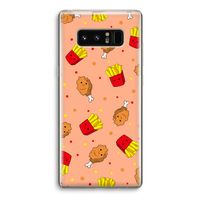 Chicken 'n Fries: Samsung Galaxy Note 8 Transparant Hoesje
